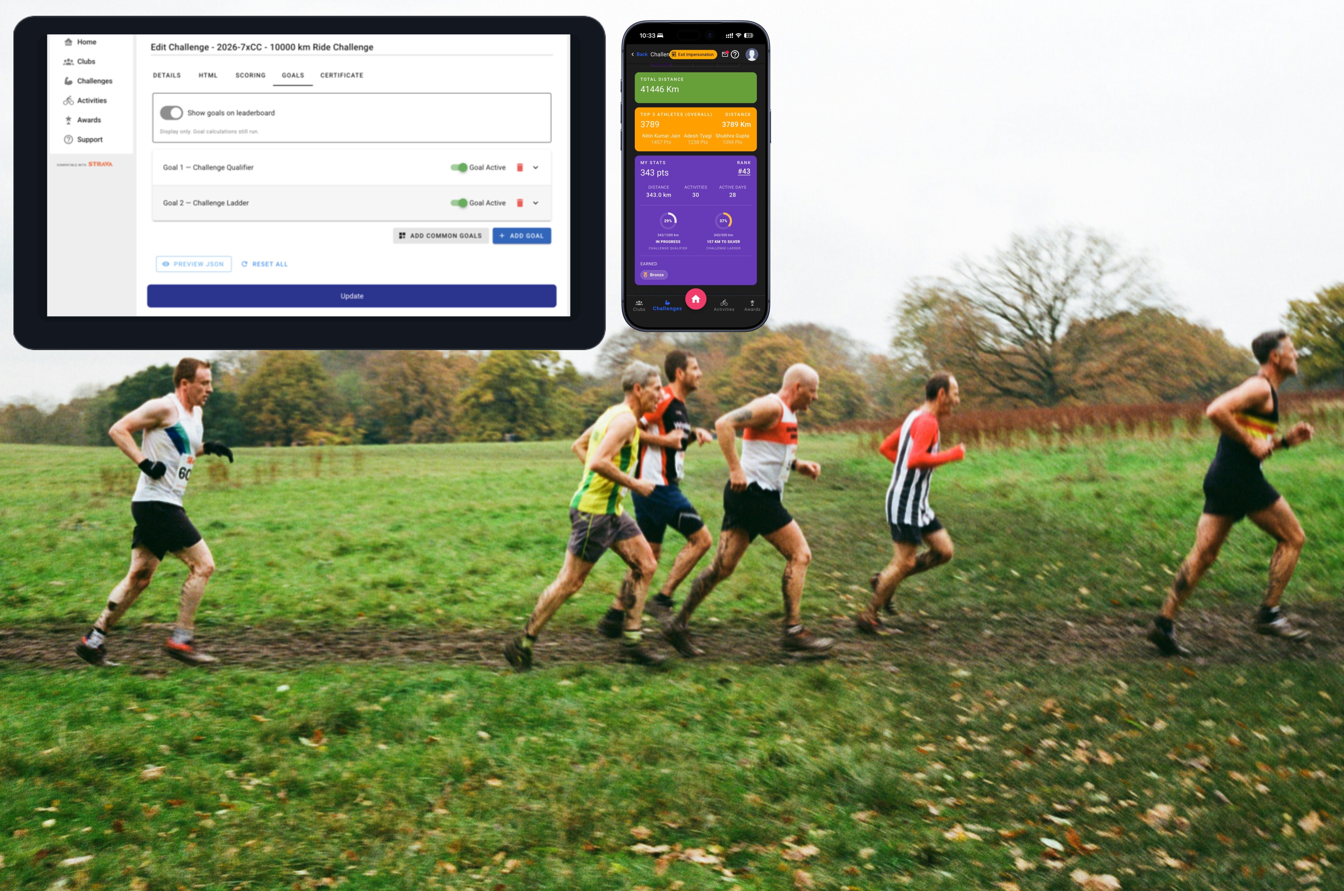 How to Design Fair Scoring for Multi-Activity Fitness Challenges